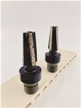 Conical Segmented Finger Bits CNC Finger Bit Diamond Tools