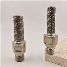 Electroplated Finger Bit CNC Finger Bit Diamond Tools