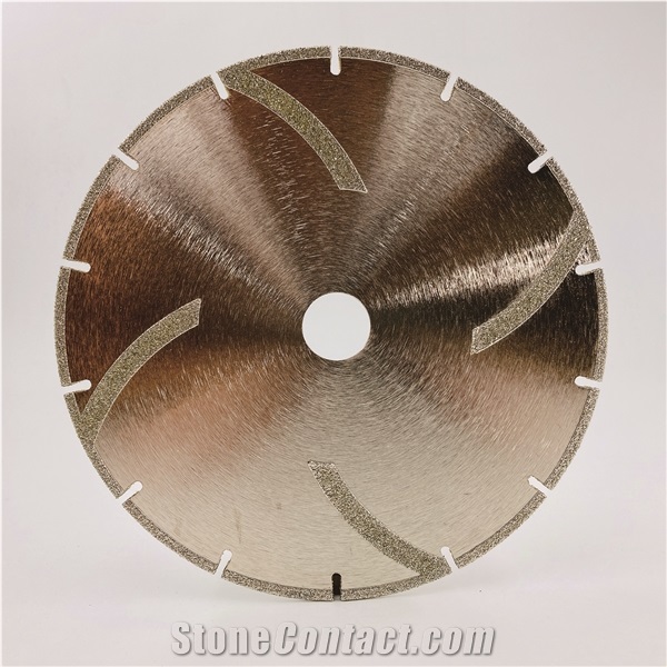 Electroplated Saw Blade With Side Protection Diamond Blade 