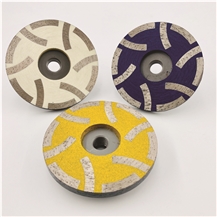 Resin Filled Cup Wheel With Six Teeth Diamond Cup Wheel