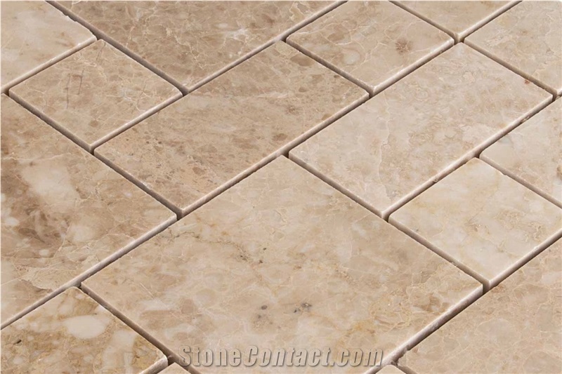 Cappucino Marble Mosaics - Polished - Mini Pattern Set