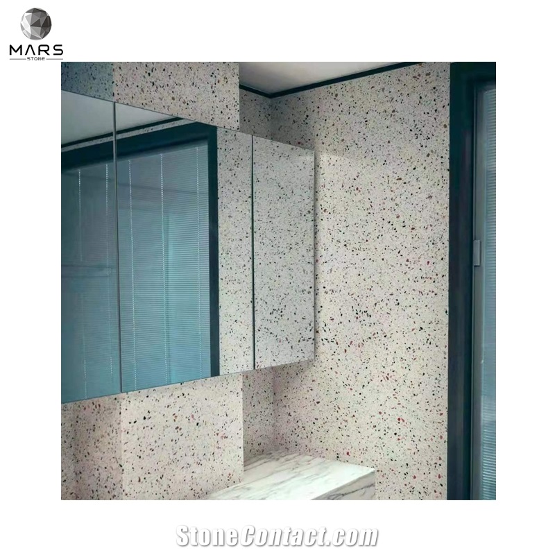 Bathroom Anti Slip Wall Decoration Cheap Terrazzo Tiles