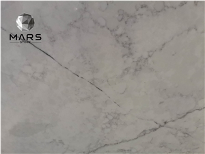 Flower White Veins Quartz Calacatta Series Solid Surface