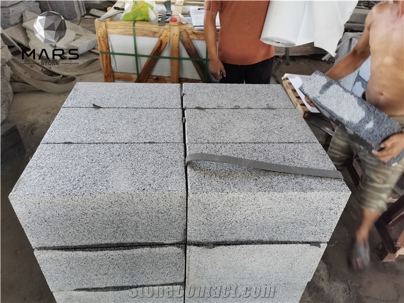 G654 China Dark Grey Granite Brick Polish Granite Tiles