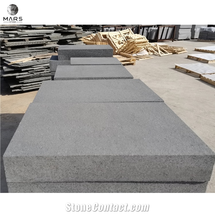 High Quality Dark Black Pearl Pavers G684 Tiles For Flooring