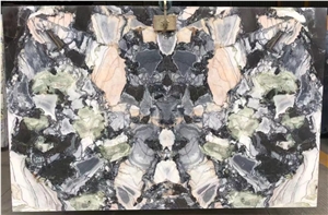 Bookmatch Cold Jade Marble Slabs