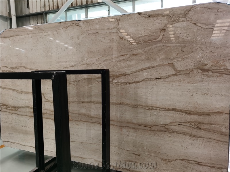 Italy Dorgali Perlato Beige Marble Slab