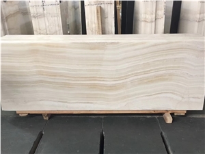 Turkey Agri Blonde White Onyx Slab