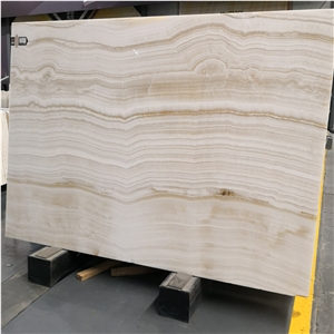 Turkey White Tiger Onyx Slab