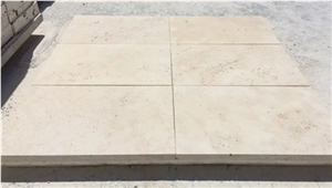 Ivory Tiles Crosscut Travertine