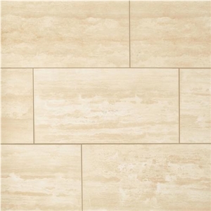 Ivory Tiles Veincut Travertine, Turkish Ivory Veicut Travertine
