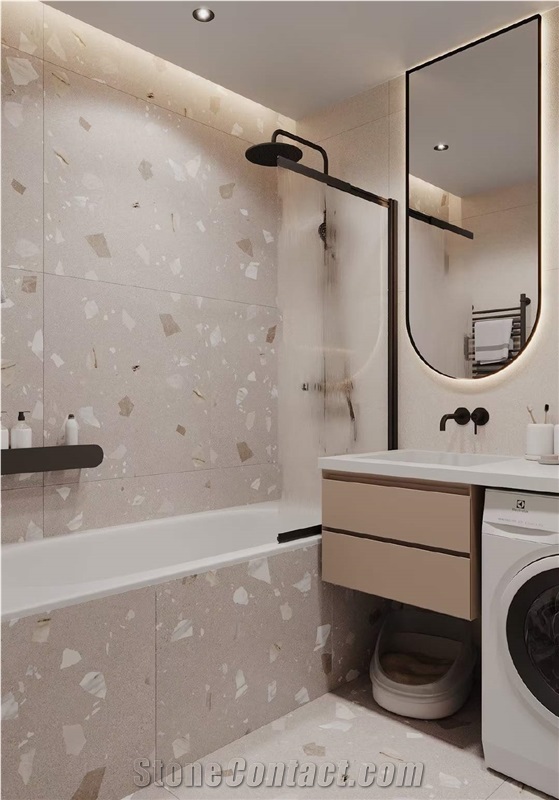 Quartz Bathroom Wall Cladding New Design from Malaysia - StoneContact.com