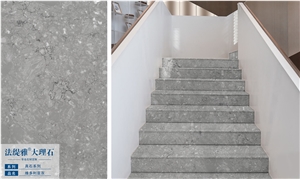 Artificial Natural Marble Stairs Floor Paving