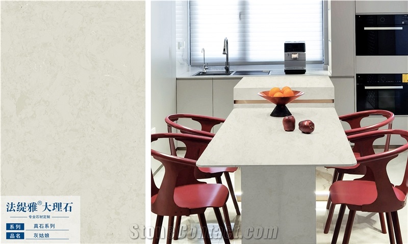 Gery Color Solid Surface Type Like Natural Stone
