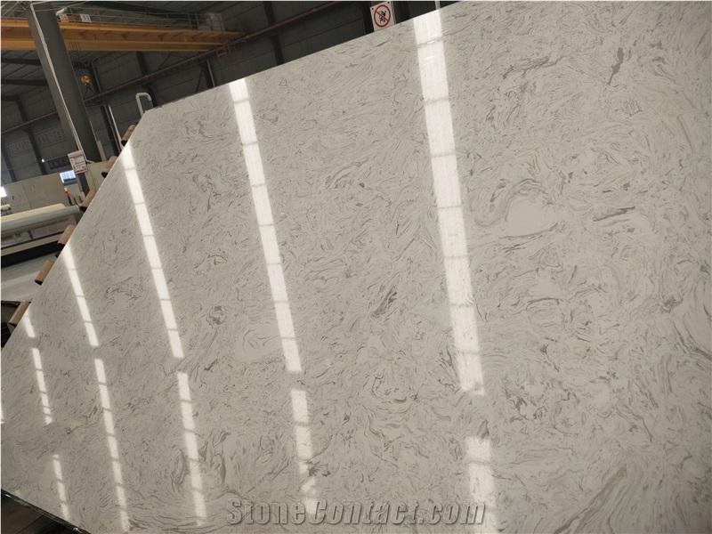 New Vein Artificial Marble Big Slab For Mid-East Market