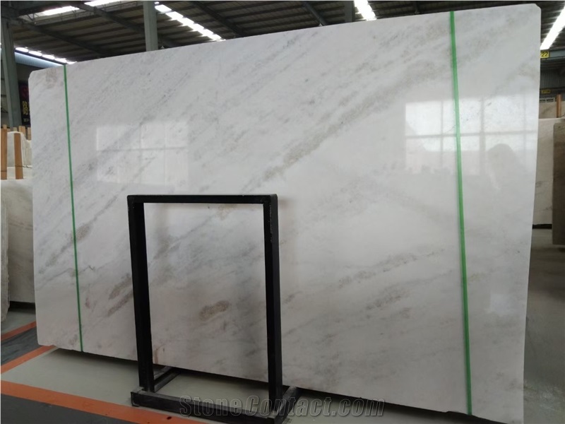 Striped White Marble For Wall Covering