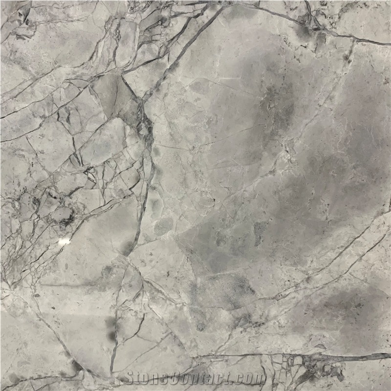 Super White Calacatta Grey Quartzite Tile For Floor And Wall