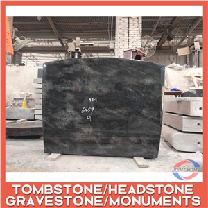 Tropical Green And Jet Black Custom Shape Monuments