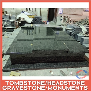 Western Style Hassan Green Wholesale Gravestone Monument