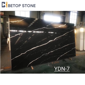 Calacatta Nero Quartz Slabs