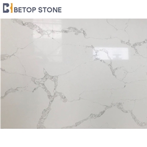 Exported Calacatta Marble Line Quartz Slabs&Tiles