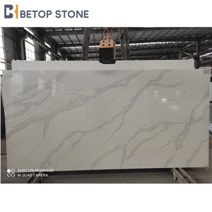 Popular Stone For Walling & Flooring Tiles Calacatta Quartz
