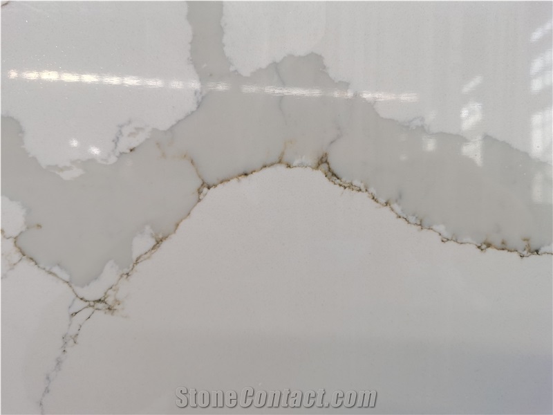 Solid Surface Stone Quartz Slabs For Countertop