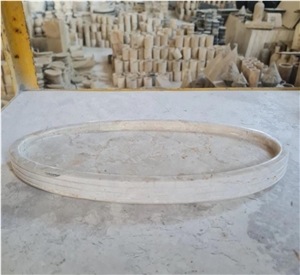 Oval Marble Trays