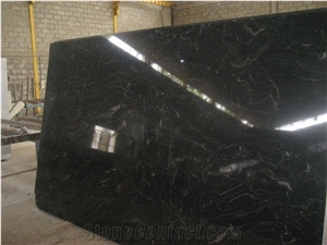 Black Markino Granite Tiles & Slabs, Black Polished Granite