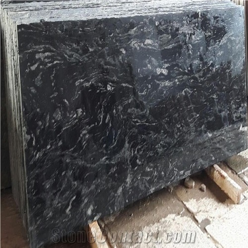 Black Markino Granite Tiles & Slabs, Black Polished Granite 