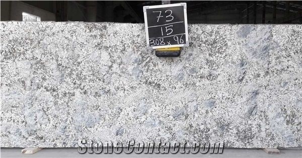 Blue Flower Granite Slabs, India Blue Granite