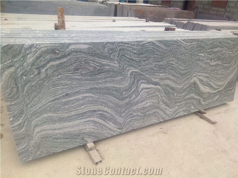 Kuppam Green Granite Slab, India Green Granite