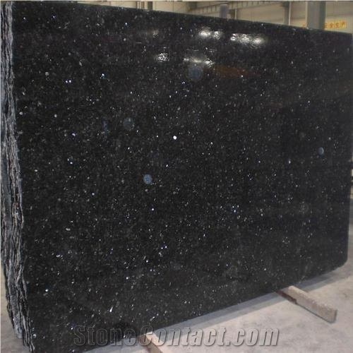 Premium Black Galaxy Granite Slabs D