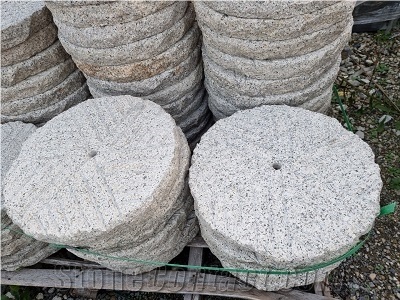 Circle Garden Stepping/Milestone Granite Paver