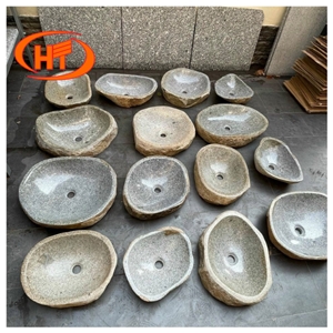 Crazy Shape River Stone Wash Basin Sink Lavabo
