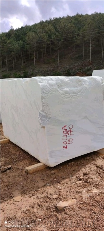 Turkish Calacata White Marble Blocks