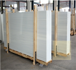 Kartso Nano Glass Grey Wood Grain Artifical Stone