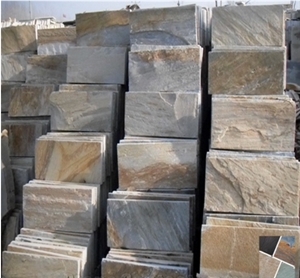 Beige Slate Floor