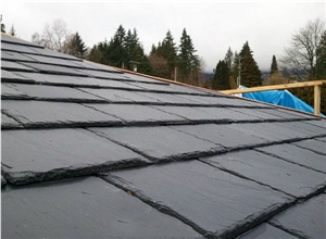 Black Slate Roof Tiles