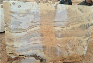 Brown Iran Teravertine Slabs, Multicolor Travertine Tiles