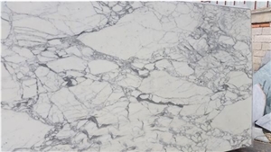 Calacatta Galileo Marble Slabs, White Marble Italy Slabs