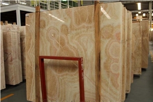 China Red-Dragon Beige Onyx Slabs & Tiles,Wall Cladding,