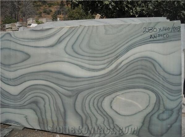 Cipollino Marble Tiles & Slabs, Green Greece Marble Slabs