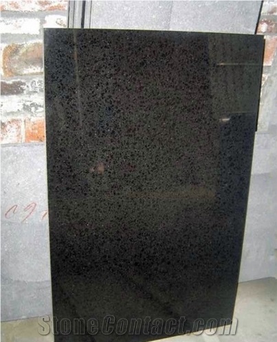 G684 Black Granite,Chinese Fuding Black,Polished