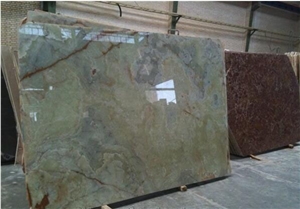 Green Onyx Slabs & Tiles