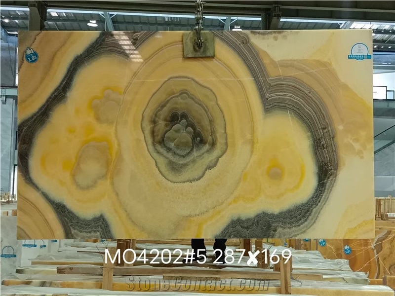 New Mexican Yellow Agate Onyx Slabs  