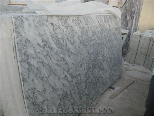 New Turkish Silver Beige Marble Slabs,  Grey Marble Slabs