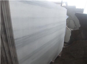 Nice White Wooden Marble Big Slabs China White Marble Slabs