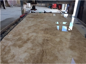 Nogal Travertine Slab
