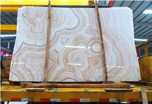 Red Dragon Onyx Covering ,Flooring,Background Slab
